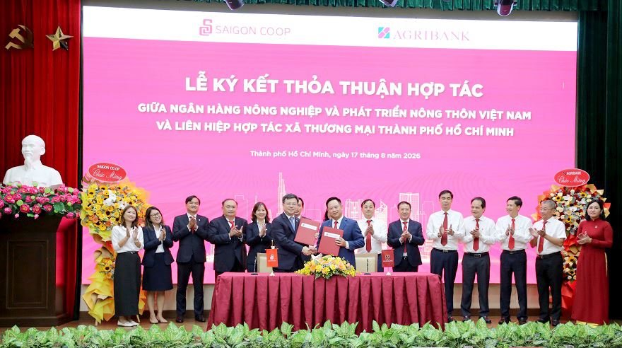 Agribank và Saigon Co.op ký kết thỏa thuận hợp tác: Kết nối sức mạnh tài chính và bán lẻ, vì sự phát triển bền vững