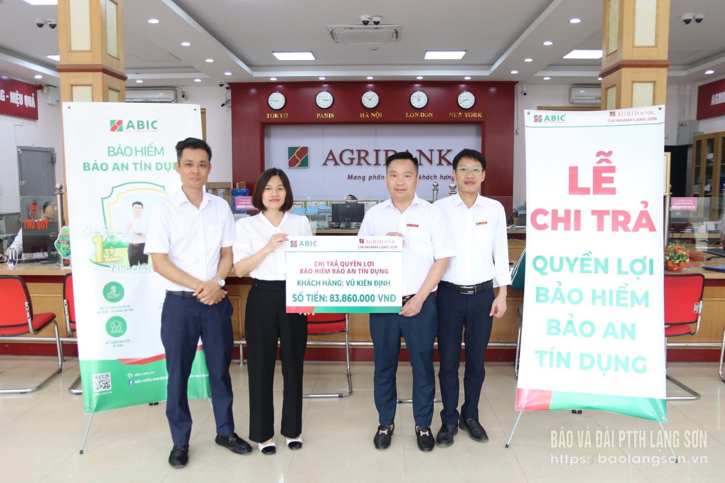 Chi trả trên 83 triệu đồng cho khách hàng tham gia bảo hiểm Bảo an tín dụng
