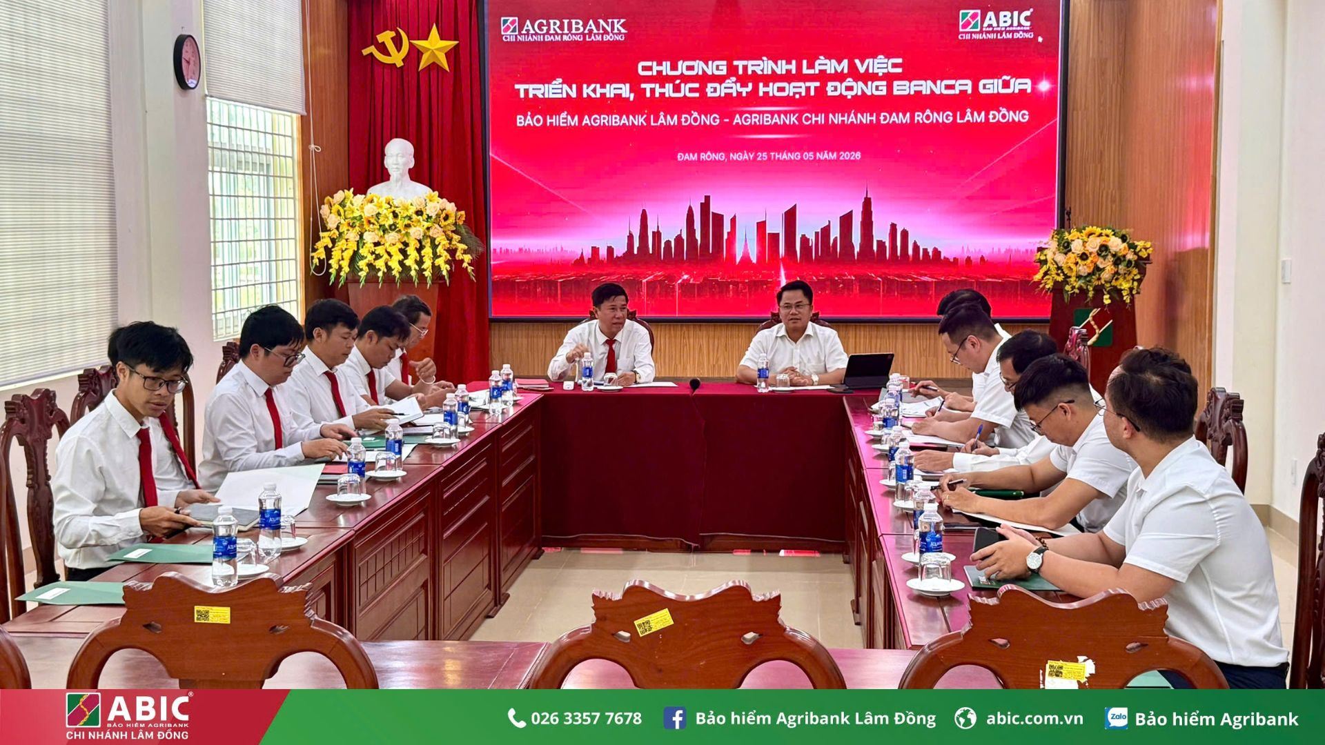 BẢO HIỂM AGRIBANK LÂM ĐỒNG PHỐI HỢP AGRIBANK ĐAM RÔNG THÚC ĐẨY HOẠT ĐỘNG BANCASSURANCE NĂM 2026