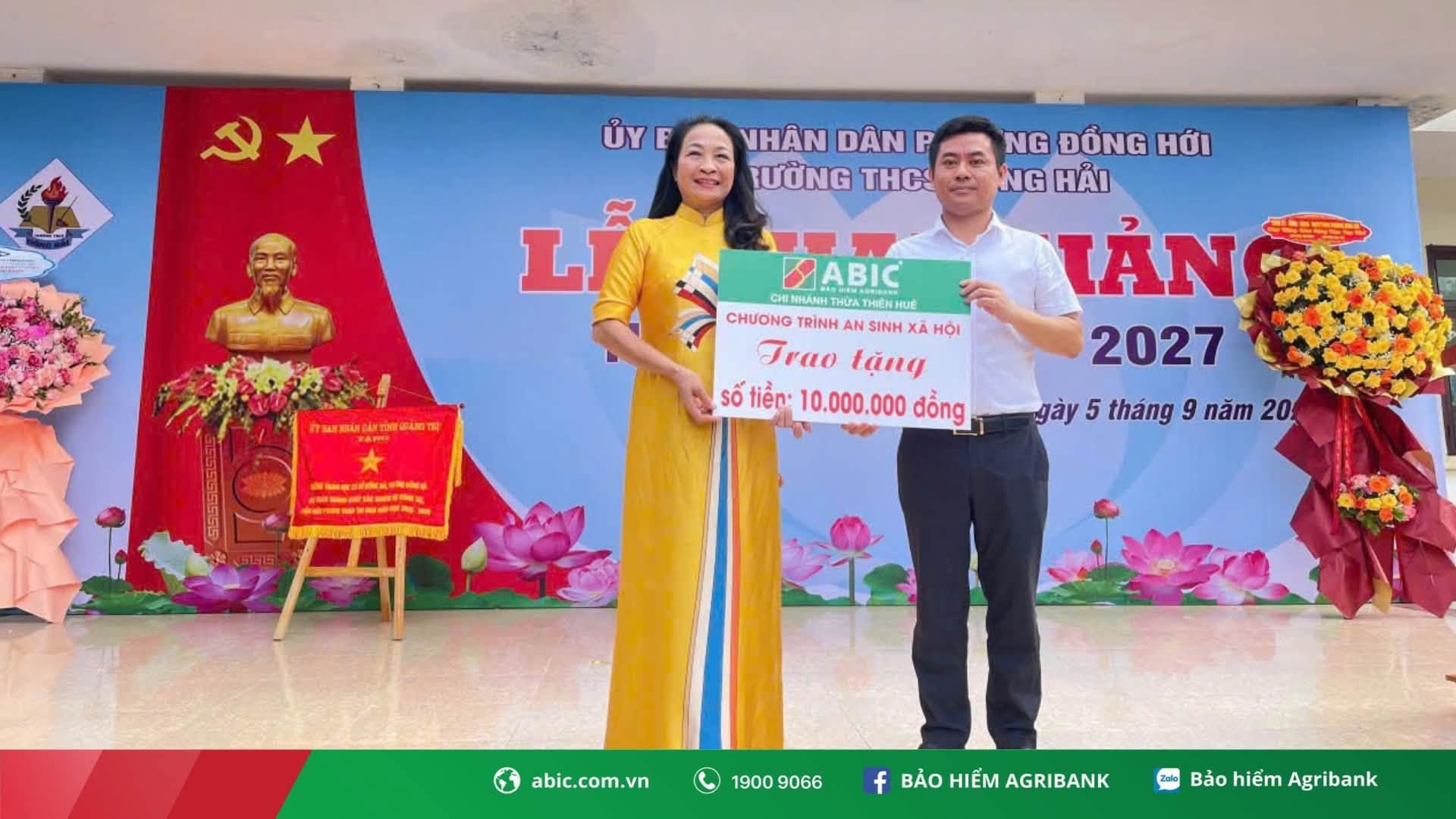 CÙNG EM ĐẾN TRƯỜNG – TRAO GỬI YÊU THƯƠNG