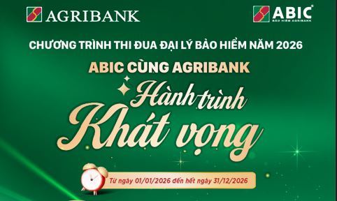 Chương trình thi đua "ABIC cùng Agribank - Hành trình khát vọng"