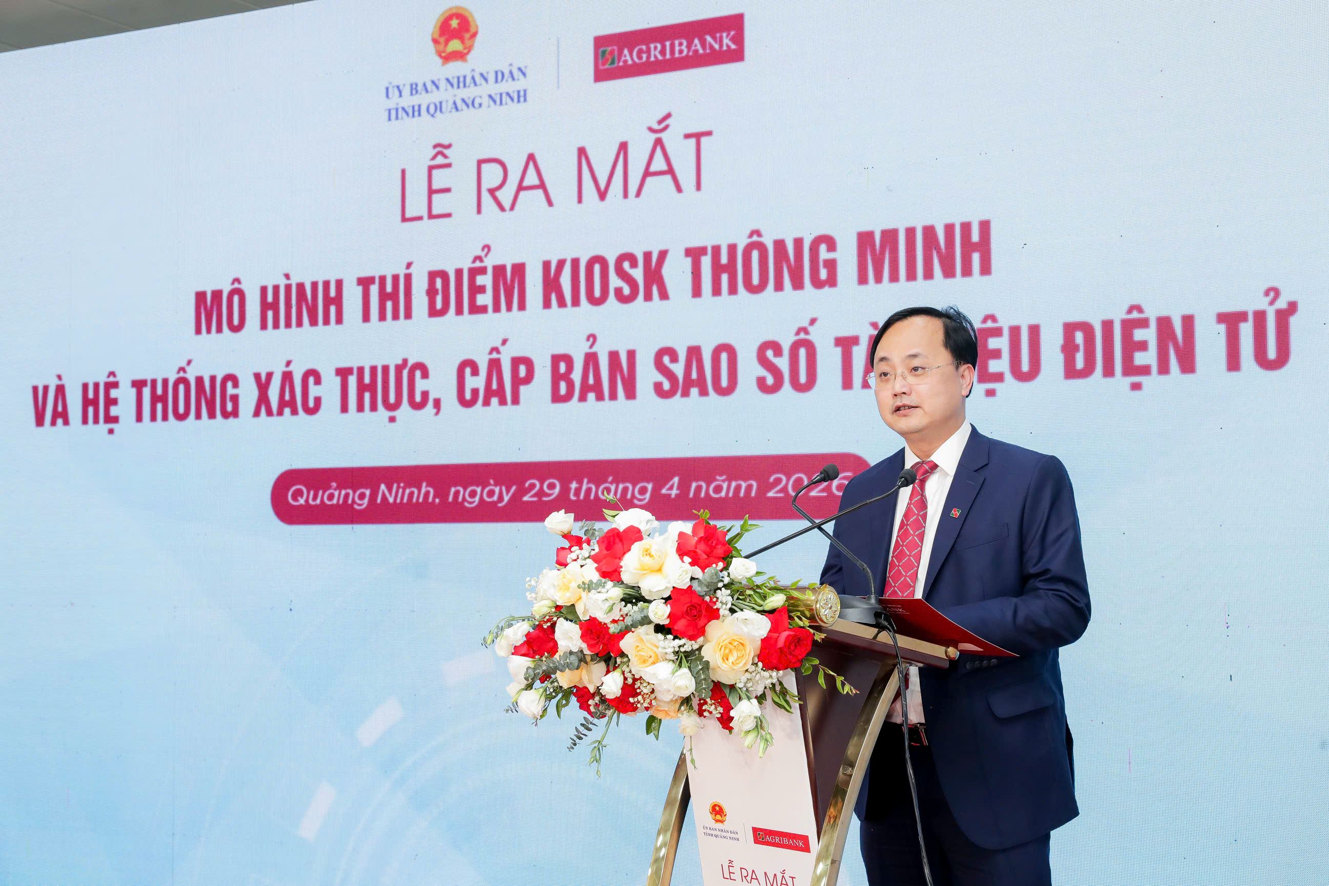 Agribank đồng hành cùng tỉnh Quảng Ninh triển khai mô hình Kiosk thông minh: Đưa hành chính số tới các đặc khu, hải đảo