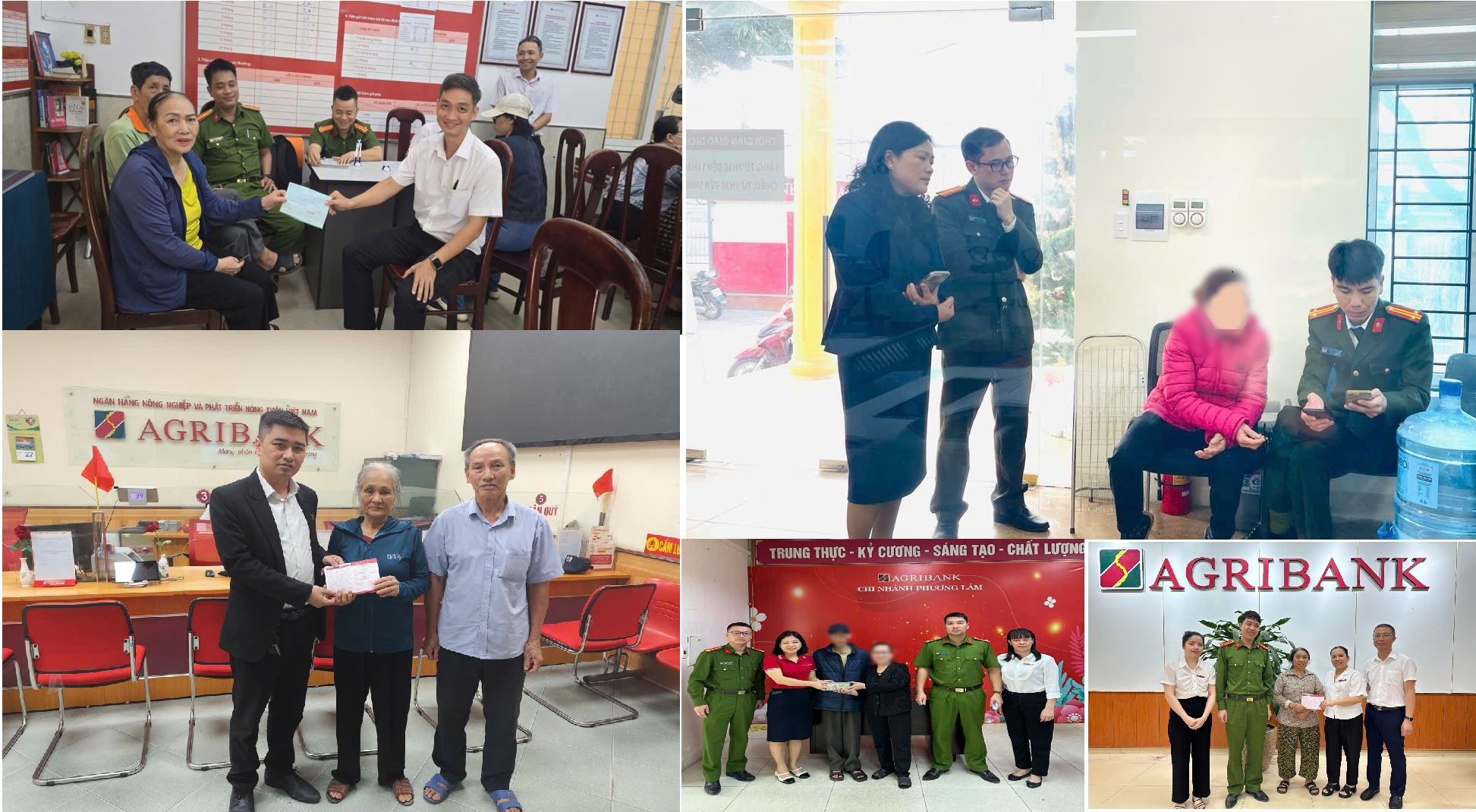 Agribank - “Lá chắn” tin cậy giúp khách hàng bảo toàn hàng chục tỷ đồng trước vấn nạn lừa đảo số