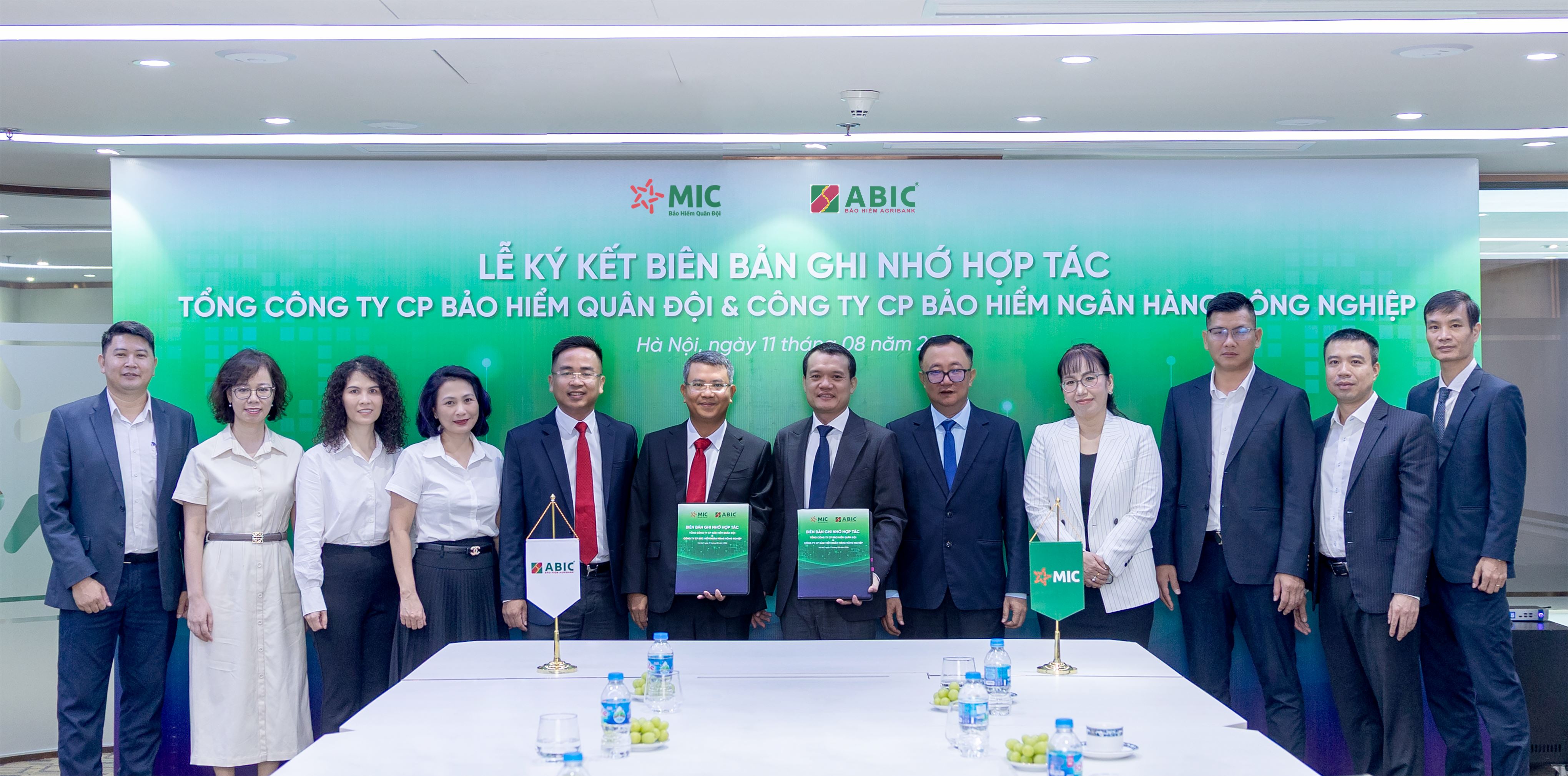 MIC và ABIC ký kết hợp tác: Phát huy thế mạnh cộng hưởng trong lĩnh vực  ​bảo hiểm phi nhân thọ