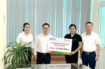 BẢO HIỂM AGRIBANK CHI TRẢ 255 TRIỆU ĐỒNG QUYỀN LỢI BẢO HIỂM CHO KHÁCH HÀNG TẠI THANH HÓA