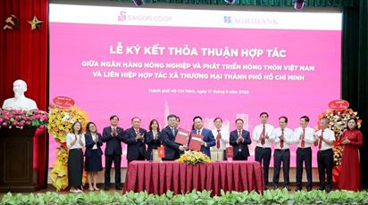 Agribank và Saigon Co.op ký kết thỏa thuận hợp tác: Kết nối sức mạnh tài chính và bán lẻ, vì sự phát triển bền vững