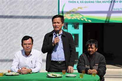 Khánh thành và bàn giao nhà tại xã Quảng Tâm