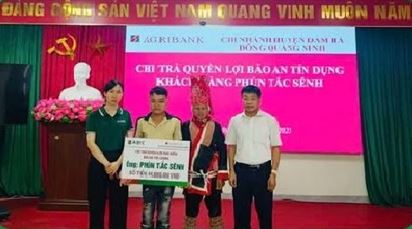 BẢO HIỂM AGRIBANK CHI TRẢ QUYỀN LỢI BẢO AN TÍN DỤNG TẠI QUẢNG NINH