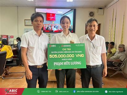 ABIC chi trả hơn 500 triệu đồng quyền lợi Bảo an tín dụng cho khách hàng tại Bình Phước