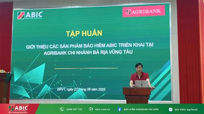 Bảo hiểm Agribank Chi nhánh Sải Gòn: Tập huấn và giới thiệu sản phẩm bảo hiểm dành cho cán bộ, nhân viên Agribank