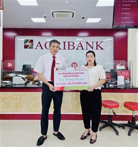 BẢO HIỂM AGRIBANK CHI TRẢ QUYỀN LỢI BẢO HIỂM CHO KHÁCH HÀNG TẠI HÀ GIANG