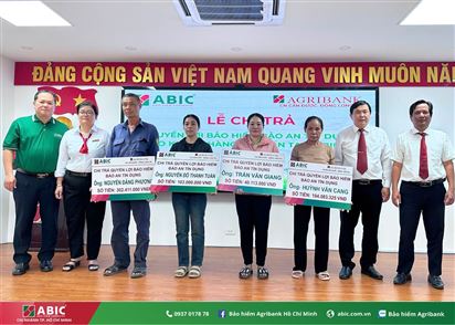 BẢO HIỂM AGRIBANK HỒ CHÍ MINH CHI TRẢ HƠN NỬA TỶ ĐỒNG QUYỀN LỢI BẢO AN TÍN DỤNG TẠI AGRIBANK CẦN ĐƯỚC – ĐÔNG LONG AN