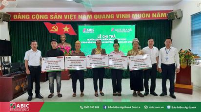 BẢO HIỂM AGRIBANK SƠN LA CHI TRẢ QUYỀN LỢI BẢO HIỂM TRÊN 1 TỶ ĐỒNG CHO KHÁCH HÀNG