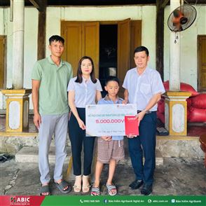 BẢO HIỂM AGRIBANK NGHỆ AN – PHÒNG KDKV HÀ TĨNH II CHI TRẢ HƠN 555 TRIỆU ĐỒNG QUYỀN LỢI BẢO HIỂM BẢO AN TÍN DỤNG CHO KHÁCH HÀNG