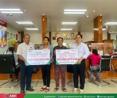 BẢO HIỂM AGRIBANK KHÁNH HÒA CHI TRẢ QUYỀN LỢI BẢO AN TÍN DỤNG: ĐIỂM TỰA VỮNG CHẮC CHO NGƯỜI VAY VỐN