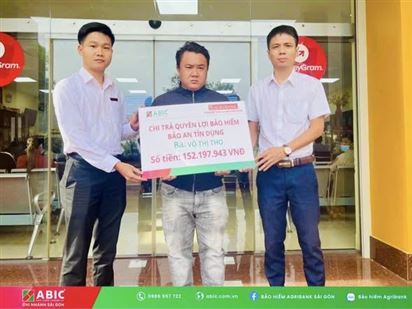 BẢO HIỂM AGRIBANK CN SÀI GÒN CHI TRẢ QUYỀN LỢI BẢO AN TÍN DỤNG CHO KHÁCH HÀNG VAY VỐN TẠI AGRIBANK CHI NHÁNH BÙ GIA MẬP – BÌNH PHƯỚC
