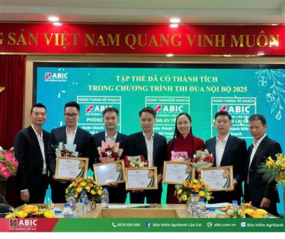 BẢO HIỂM AGRIBANK LÀO CAI TỔ CHỨC TRIỂN KHAI HOẠT ĐỘNG KINH DOANH NĂM 2026 VÀ HỘI NGHỊ NGƯỜI LAO ĐỘNG NĂM 2026
