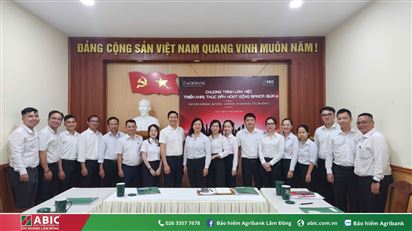 BẢO HIỂM AGRIBANK LÂM ĐỒNG PHỐI HỢP AGRIBANK CHI NHÁNH ĐẠ TẺH - LÂM ĐỒNG II THÚC ĐẨY HOẠT ĐỘNG BANCASSURANCE NĂM 2026