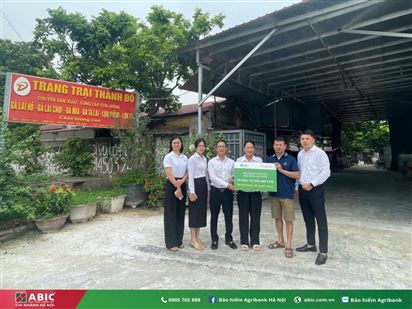 Kịp thời chi trả quyền lợi bảo hiểm vật nuôi, hỗ trợ khách hàng vượt qua khó khăn