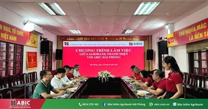 ABIC Hải Phòng và Agribank Thanh Miện quyết tâm hoàn thành mục tiêu bảo hiểm năm 2026