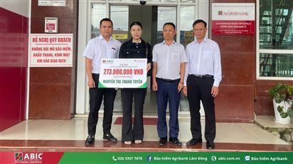 BẢO HIỂM AGRIBANK CHI TRẢ 273 TRIỆU ĐỒNG QUYỀN LỢI BẢO HIỂM TẠI LÂM ĐỒNG