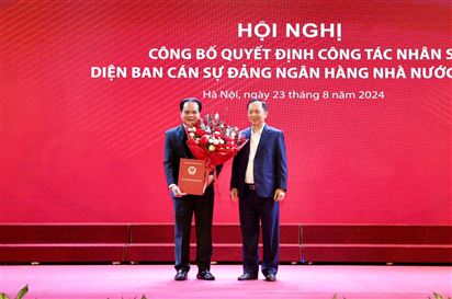 Hội nghị công bố quyết định nhân sự cấp cao Agribank