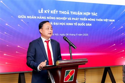 Agribank và Đại học Kinh tế Quốc dân ký kết thỏa thuận hợp tác, phát triển nguồn nhân lực chất lượng cao
