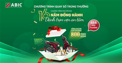 DANH SÁCH KHÁCH HÀNG TRÚNG THƯỞNG CHƯƠNG TRÌNH KHUYẾN MẠI &quot;16 NĂM ĐỒNG HÀNH - DÀNH TRỌN VẸN AN TÂM&quot;