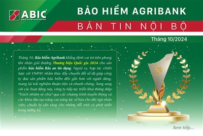 BẢN TIN NỘI BỘ THÁNG 10/2024