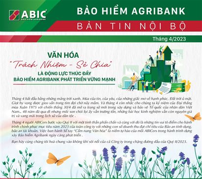 BẢN TIN NỘI BỘ THÁNG 04/2023