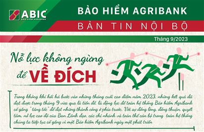 BẢN TIN NỘI BỘ THÁNG 09/2023