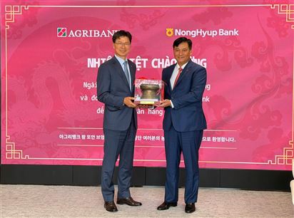 Agribank thúc đẩy hợp tác tài chính nông thôn toàn diện và chuyển đổi số với NongHyup Bank và các đối tác Hàn Quốc