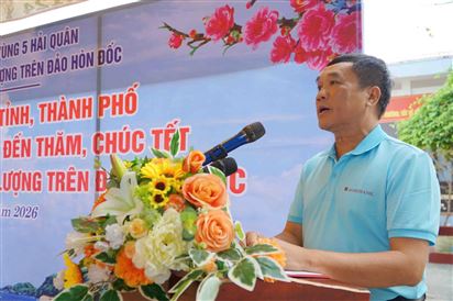 Khép lại hải trình thăm đảo Tây Nam, Agribank để lại dấu ấn nghĩa tình tại đảo Hòn Đốc